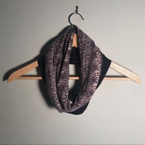 Nordstrom Marble Black Infinity Scarf